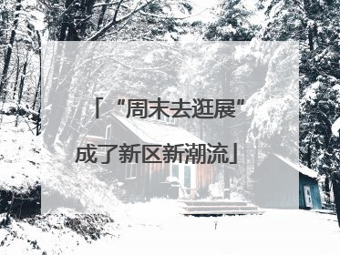 “周末去逛展”成了新区新潮流