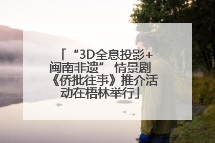 “3D全息投影+闽南非遗” 情景剧《侨批往事》推介活动在梧林举行