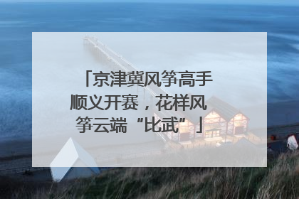 京津冀风筝高手顺义开赛，花样风筝云端“比武”
