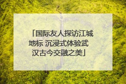 国际友人探访江城地标 沉浸式体验武汉古今交融之美
