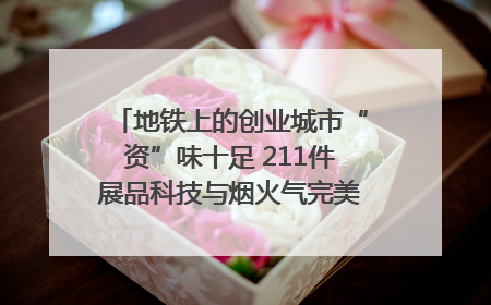 地铁上的创业城市“资”味十足 211件展品科技与烟火气完美融合｜西博视界