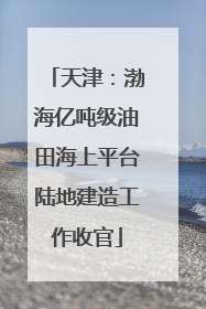 天津：渤海亿吨级油田海上平台陆地建造工作收官