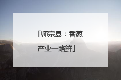 师宗县：香葱产业一路鲜