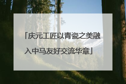 庆元工匠以青瓷之美融入中马友好交流华章