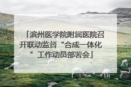 滨州医学院附属医院召开联动监督“合成一体化”工作动员部署会