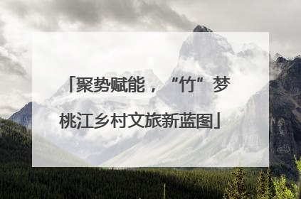 聚势赋能，“竹”梦桃江乡村文旅新蓝图