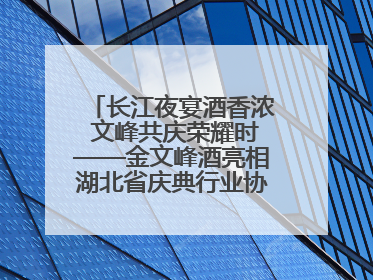 长江夜宴酒香浓 文峰共庆荣耀时——金文峰酒亮相湖北省庆典行业协会十周年盛典