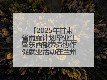 2025年甘肃省雨露计划毕业生暨东西部劳务协作促就业活动在兰州新区举办