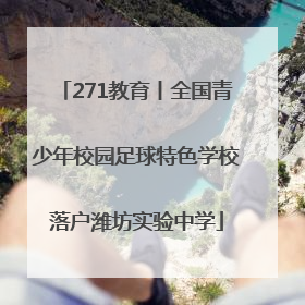 271教育丨全国青少年校园足球特色学校落户潍坊实验中学